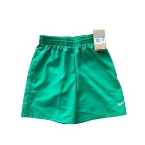 Nike‎ Kids Training Shorts Athletic Green Sportswear Activewear
